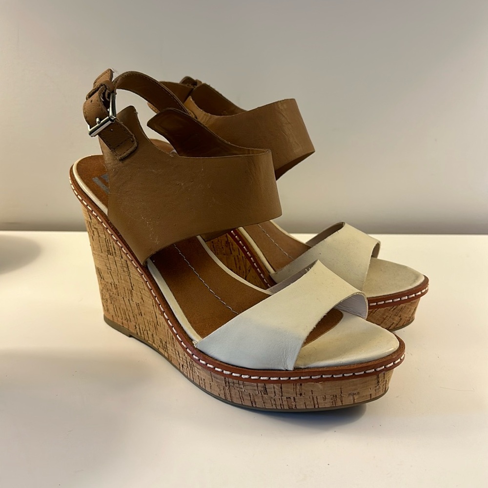 Dolce Vita cork wedges